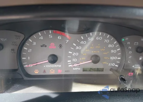 2001 Toyota Sequoia Sr5 V8 из США, поврежденный, VIN 5TDZT34A11S054490